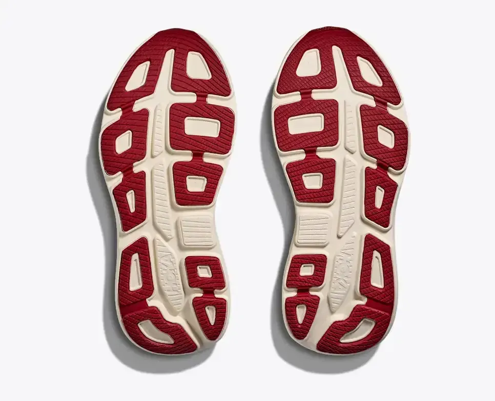 HOKA Bondi 9 Thunder Cloud Vermillion