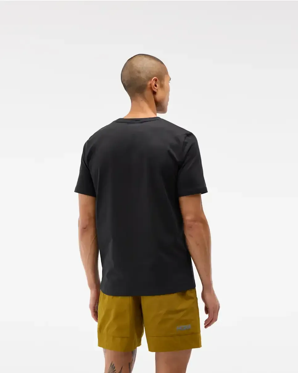 HOKA Core Logo Graphic Tee Black