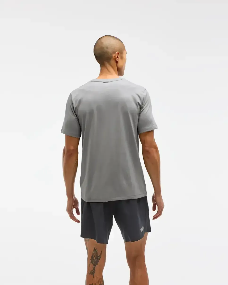 HOKA Core Logo Graphic Tee Galactic Grey