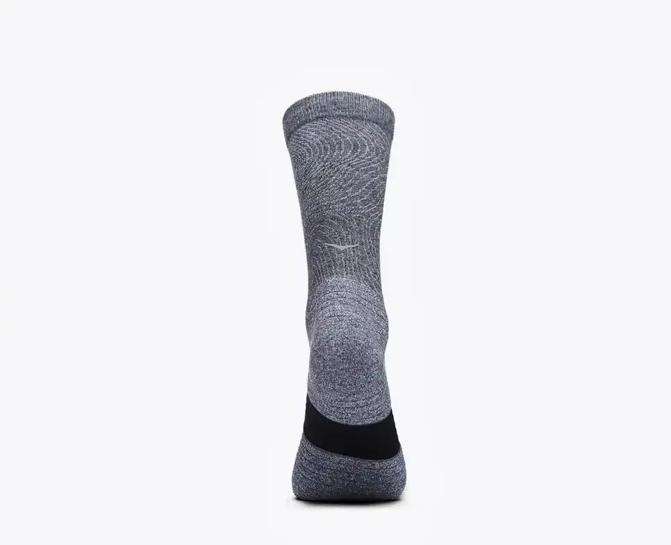 HOKA Crew Run Sock 3-Pack White/Black/Grey