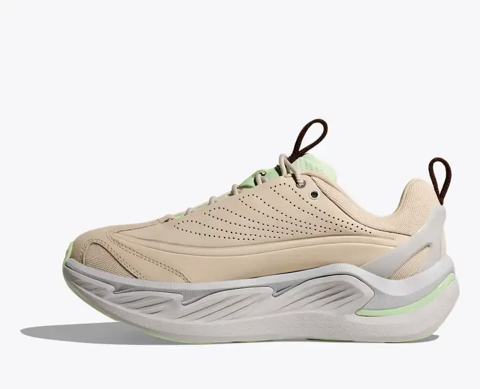 HOKA Elevon X Oatmeal Luna Moth