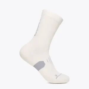 HOKA Graphic Crew Run Sock White