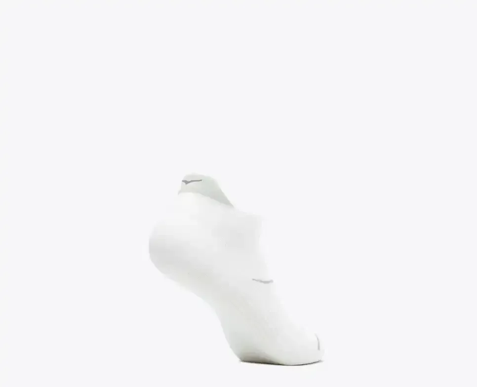 HOKA No-Show Run Sock White