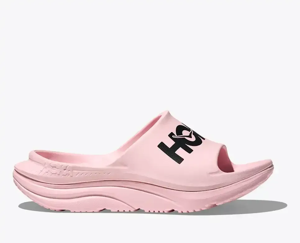 HOKA Ora Athletic Slide Carnation Black