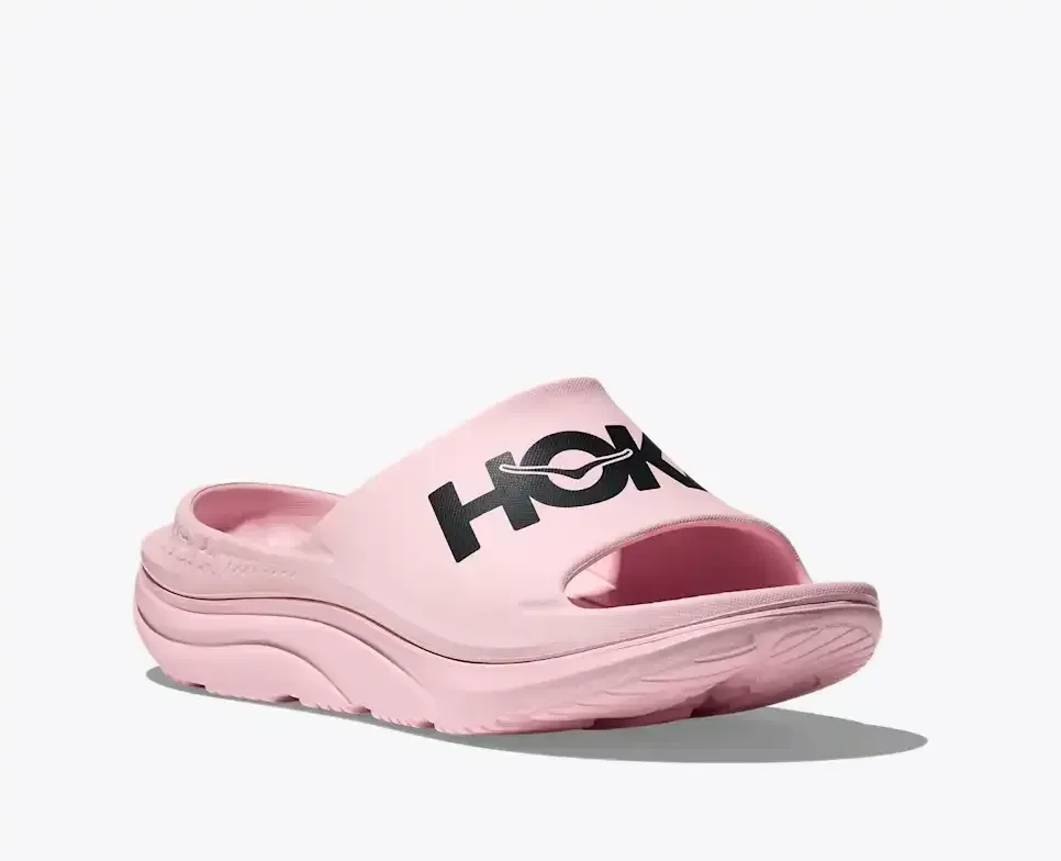 HOKA Ora Athletic Slide Carnation Black