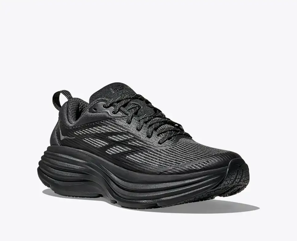 HOKA Stealth/Tech Bondi 8 Caged Black