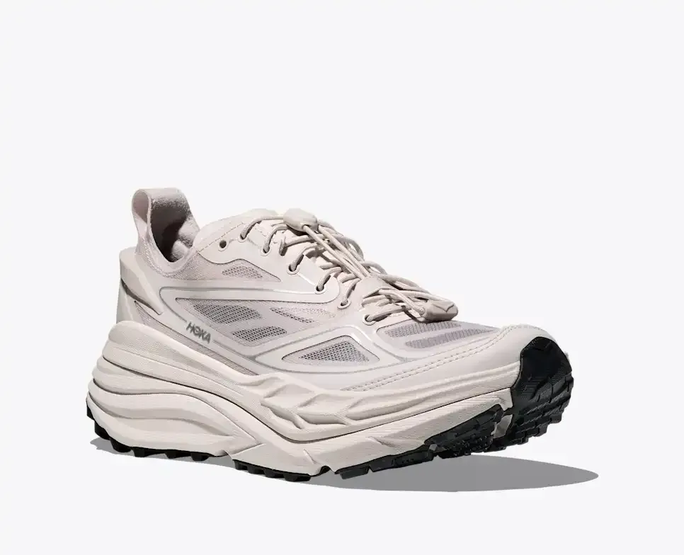 HOKA Stinson One7 Grout Silver