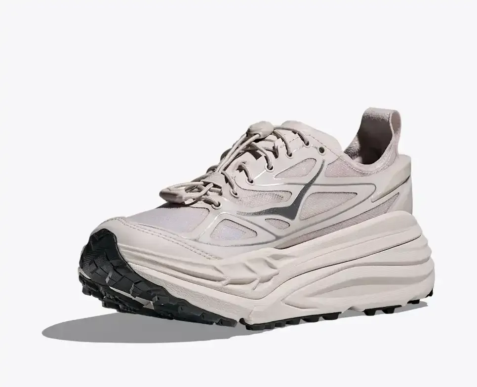 HOKA Stinson One7 Grout Silver