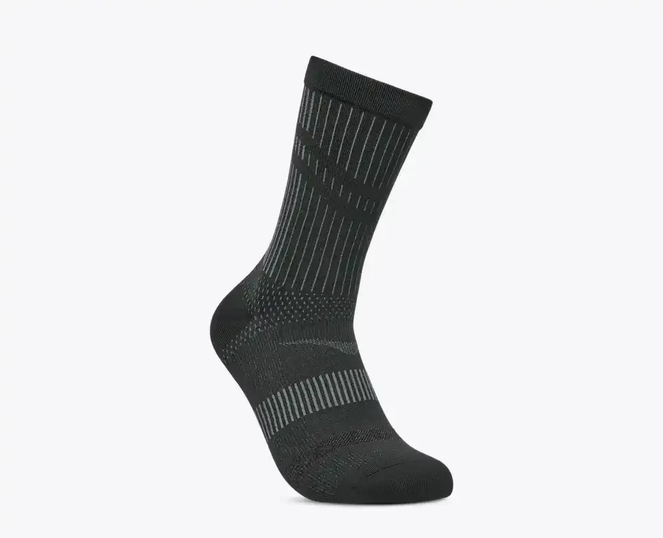 HOKA Trail Run Crew Sock Black
