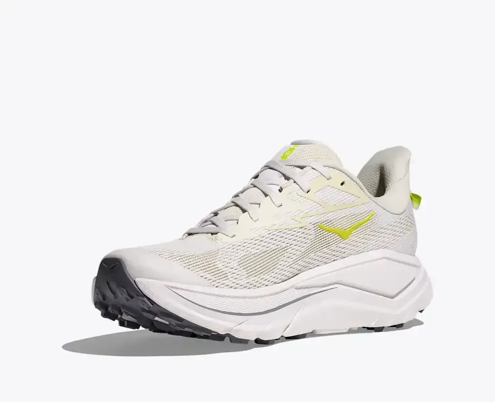 HOKA Challenger 8 White Neon Citrus