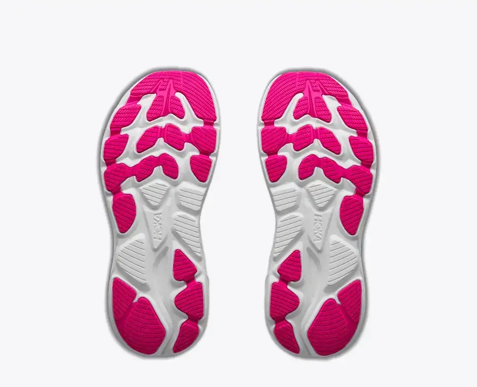HOKA Clifton 10 Overcast Neon Dragonfruit (GS)