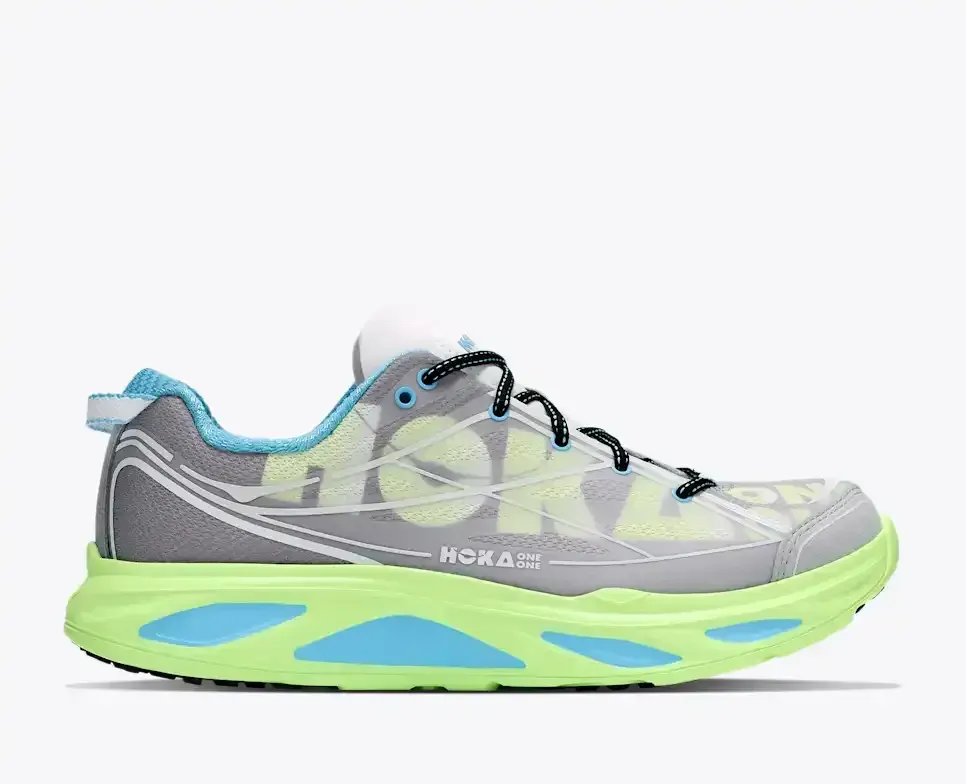HOKA Huaka Pro Stellar Grey Neon Yuzu