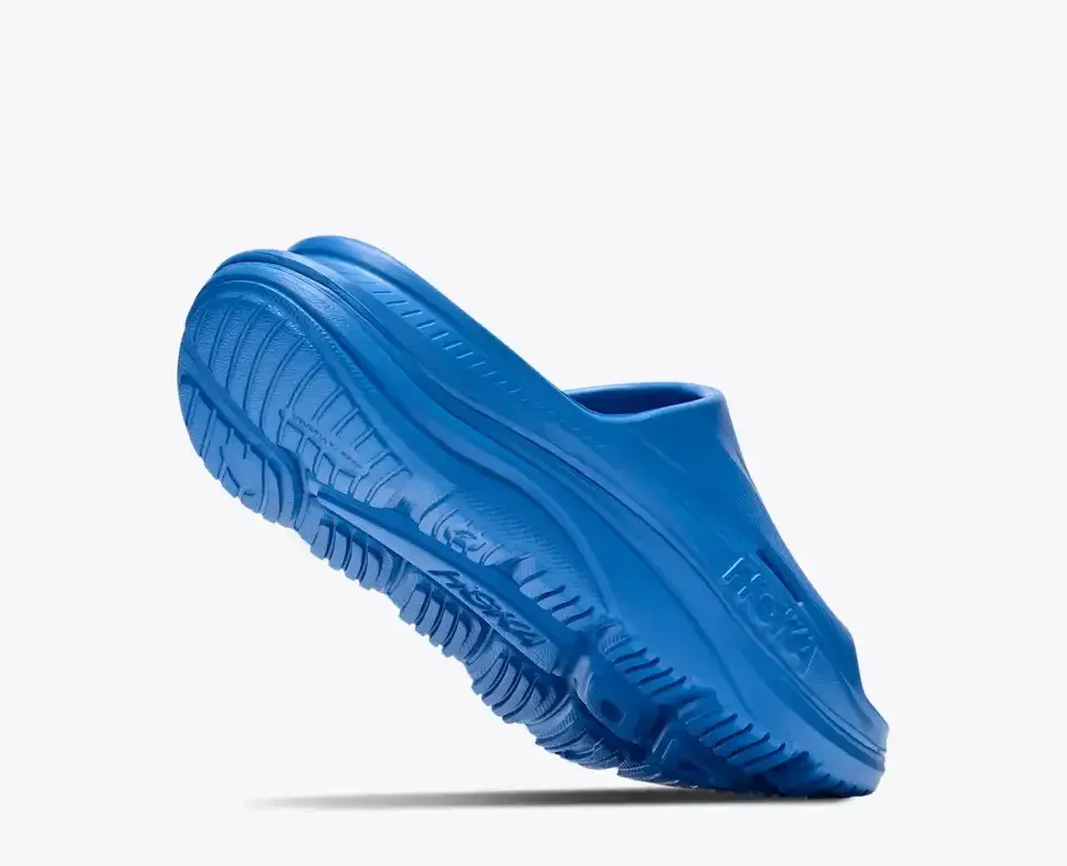 HOKA ORA Recovery Slide 3 Virtual Blue