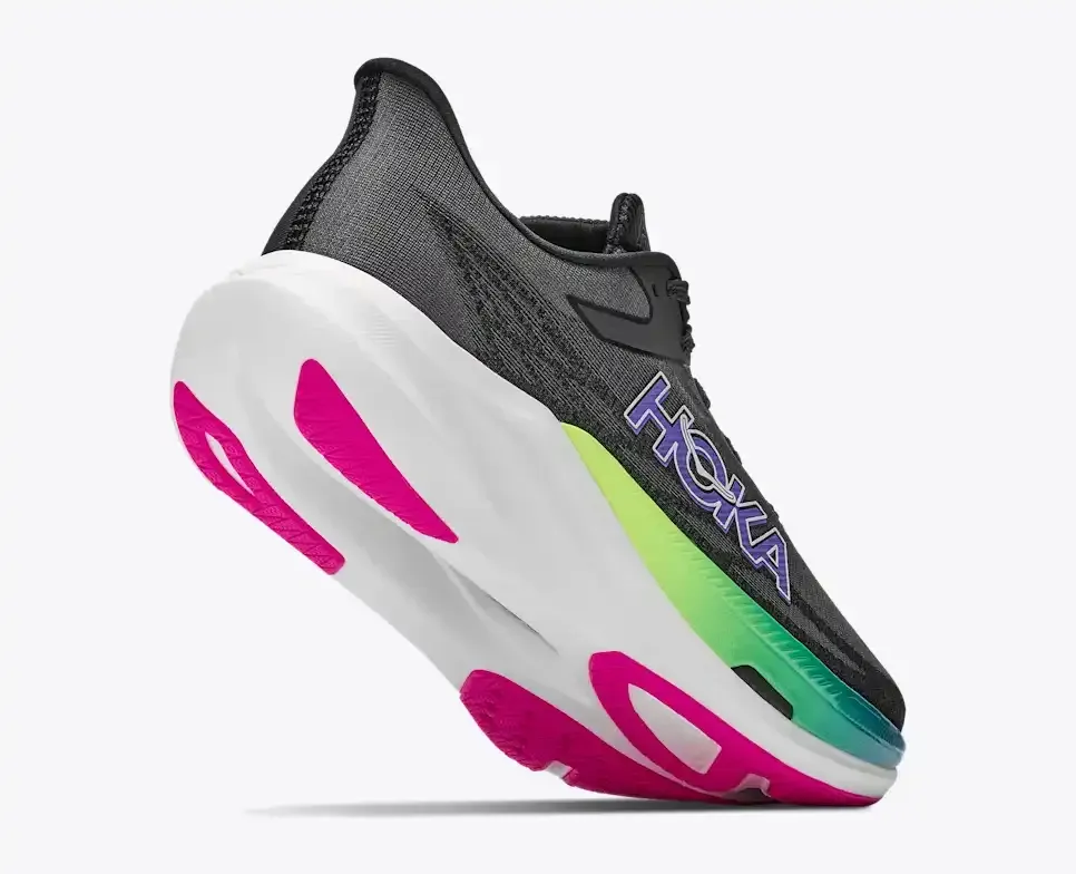 HOKA Rocket X 3 Black Neon Nebula