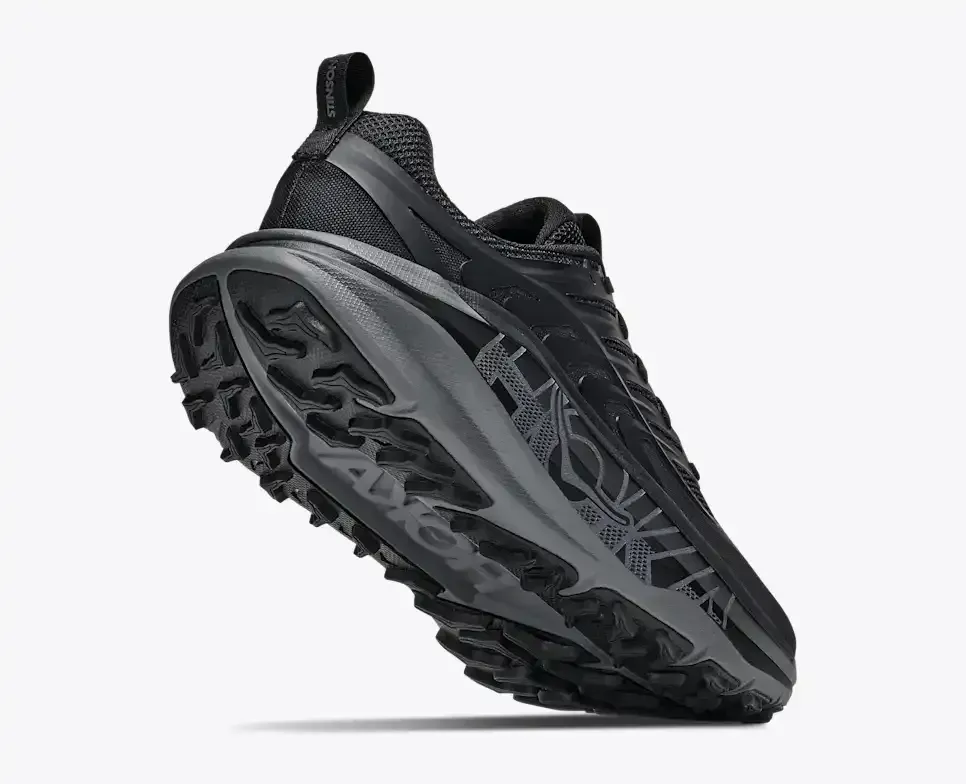 HOKA Stinson 8 Black Outer Orbit