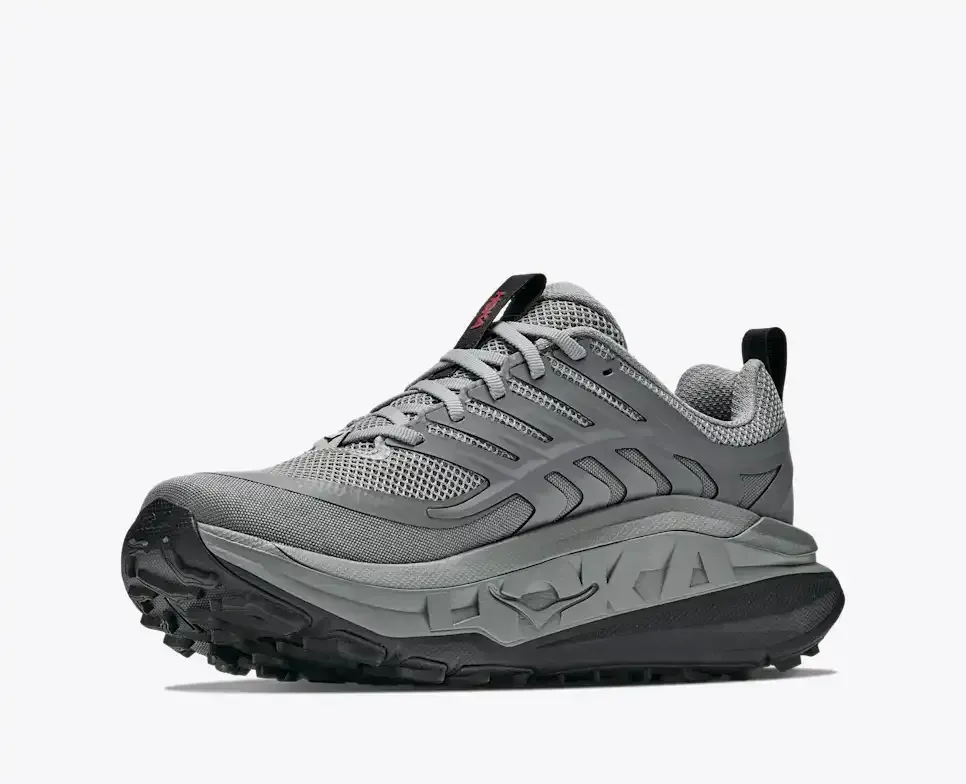 HOKA Stinson 8 Galactic Grey Black
