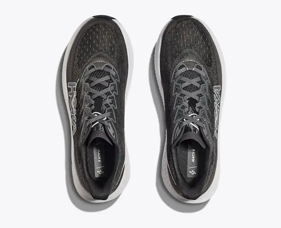 HOKA Mach 6 Black White (Women's)